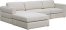 Beckham - 4 Piece Modular L-Sahped Sectional