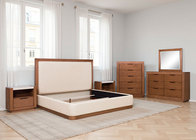 Hennington - Dresser - Medium Brown