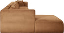 Shaggy - Fabric 6 Piece Modular Sectional With Chaise