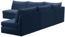 Jacob - Modular Corner Armless Sectional 5 Piece