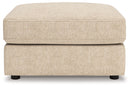 Seyler - Oversized Accent Ottoman - Sand