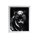 Talisha - Wall Art - Mirrored & Faux Crystal Tiger