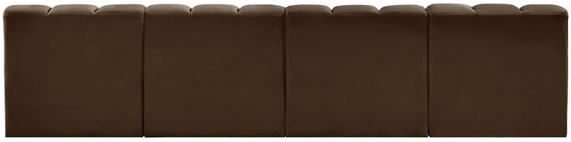 Arc - Velvet 4 Seats Modular Sofa