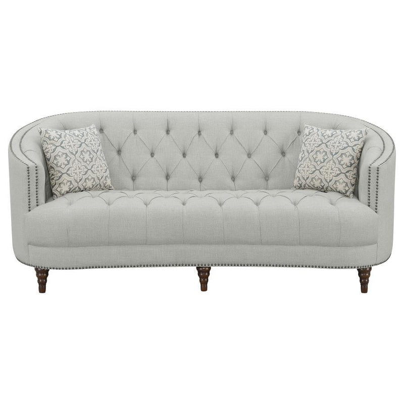 Avonlea - Upholstered Sloped Arm Sofa Set Fabric