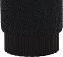 Veranda - Ottoman / Stool With Black Base