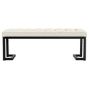 Mesa - Boucle Upholstered Tufted Accent Bench