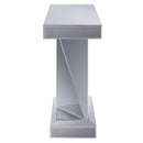 Noralie - 31"H Console Table - Mirrored & Faux Diamonds
