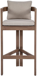 Newport - Water Resistant Fabric Upholstered Outdoor Patio Bar Stool