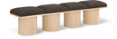 Pavilion - 4 Piece Modular Bench With Natural Base