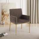 Reeves - Dining Chair With Gold Legs (Set of 2)