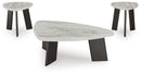 Lilyberg - Occasional Table Set (Set of 3) - Gray / Black