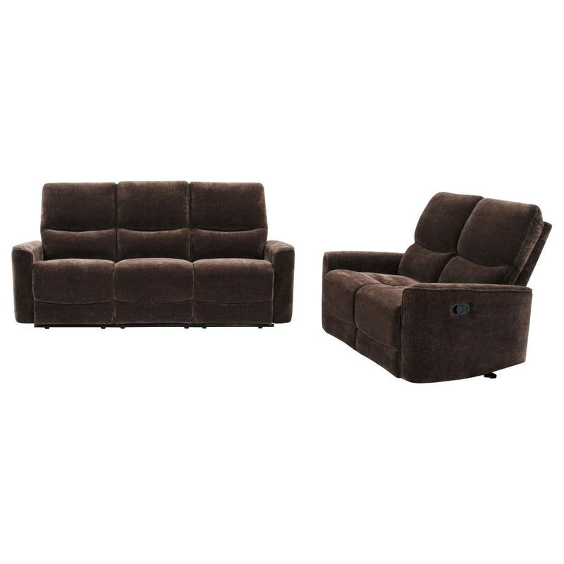 Navarro - Upholstered Reclining Sofa Set