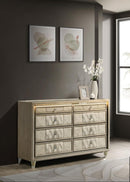 Lorient - 8-Drawer LED Bedroom Dresser Cabinet