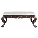 Benbek - Coffee Table - Marble & Antique Oak