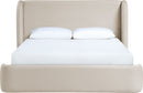 Warby - Vegan Leather Upholstered Bed