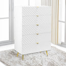 Gaines - Chest - White High Gloss