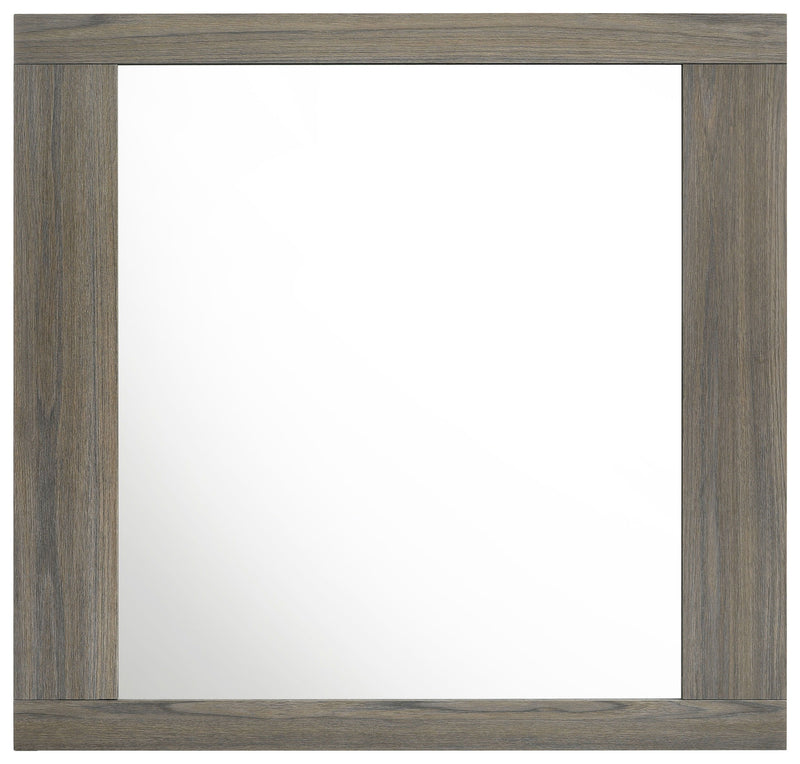 Fenwick - Dresser Mirror - - Gray Oak