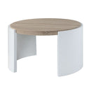 Zoma - Coffee Table - Oak & White High Gloss