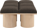 Pavilion - 6 Piece Modular Bench With Natural Base