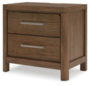 Cabalynn - Two Drawer Night Stand - Light Brown