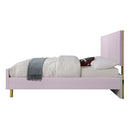Gaines - Full Bed - Pink High Gloss