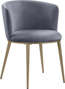 Skylar - Dining Chair with Gold Legs (Set of 2)