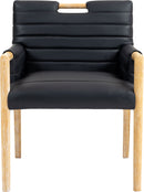 Aimee - Dining Arm Chair - Light Brown Legs