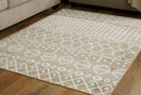 Bunchly - 5' x 7' Rug - Tan / Brown / Cream