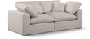 Comfy - Linen Modular Sofa 2 Seats