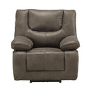 Harumi - Power Motion Recliner With USB - Gray Fabric
