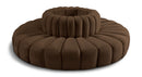 Arc - Velvet 8 Piece Round Modular Sofa