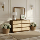 Windsor - Solid Wood Mirror - Brown