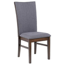 Sherwood - Upholstered Dining Side Chair (Set of 2) - Gray