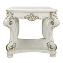 Vendome - 31" End Table - Antique Pearl