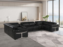 1126 - 8-Piece U-Shaped Sectional Sofa In With 4 Power Recliners & Power Headrest