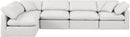 Indulge - Faux Leather 5 Piece Modular Sectional