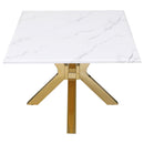 Visalia - Faux Marble Coffee Table Set