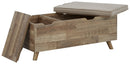 Gerdanet - Storage Bench - Beige