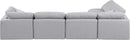 Indulge - Linen 5 Piece Modular Sectional