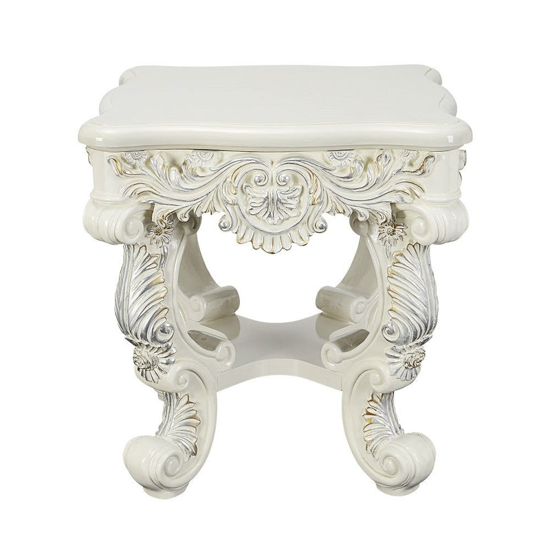 Adara - End Table - Antique White