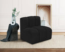 Arc - Boucle Fabric Straight Chair