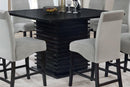 Stanton - Square Counter Height Dining Table - Black
