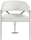 Madelyn - Dining Chair (Set of 2) - Brushed Chrome