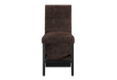 D12BT - 7 Piece Dining Room Set (Bar Table And 6 Bar Stools) - Black / Brown / White