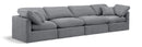 Indulge - Velvet 4 Seat Modular Sofa