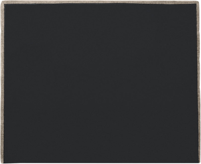 Adam - Chenille Fabric Bed With 52" Headboard