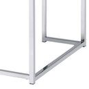 Chafik - Coffee Table - Natural Oak & Chrome