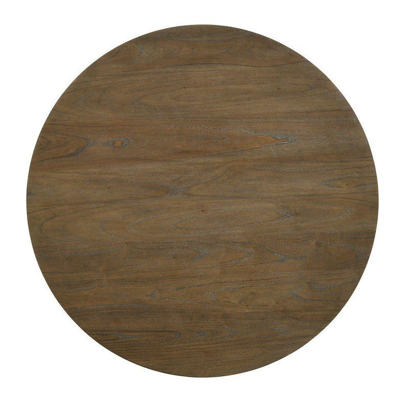 Cillin - Round Dining Table - Walnut & Antique White