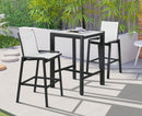 Nizuc - Outdoor Patio Square Bar Table