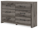 Graystorm - Six Drawer Dresser - Brown Gray